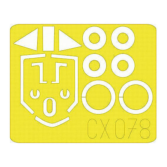 eduard cx078 1 72 mask fw 190a for hasegawa canopy mask set