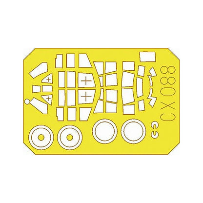 eduard cx088 1 72 mask ju 87d g stuka for fujimi canopy mask set
