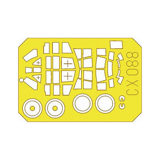 eduard cx088 1 72 mask ju 87d g stuka for fujimi canopy mask set