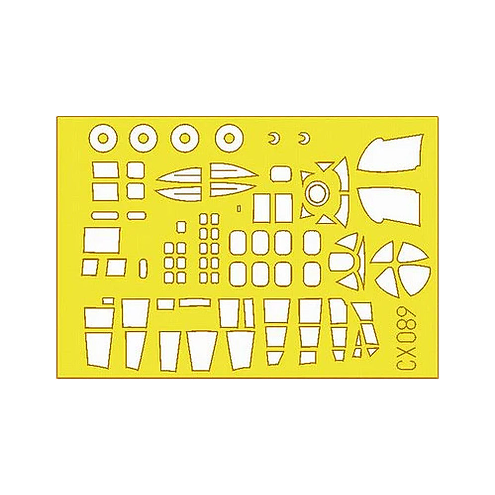eduard cx089 1 72 mask he 111 for italeri canopy mask set