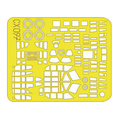 eduard cx097 1 72 mask ki 49 helen for hasegawa canopy mask set