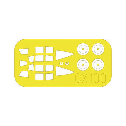 eduard cx100 1 72 mask n1k1 ja george for tamiya canopy mask set