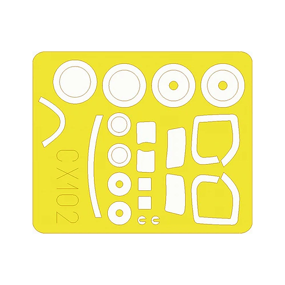 eduard cx102 1 72 paint mask for hasegawa s 2f canopy mask set