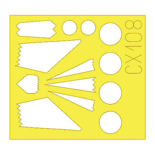 eduard cx108 1 72 paint mask for hasegawa f 117 canopy mask set