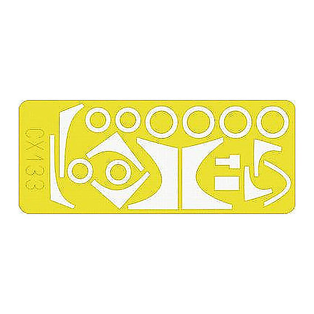 eduard cx133 1 72 mask f 18f for hasegawa canopy mask set