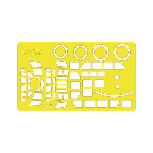 eduard cx152 1 72 paint mask for italeri ju 52 3m canopy mask set