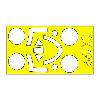 eduard cx199 1 72 mask sea fury fb mk ii for trumpeter canopy mask set