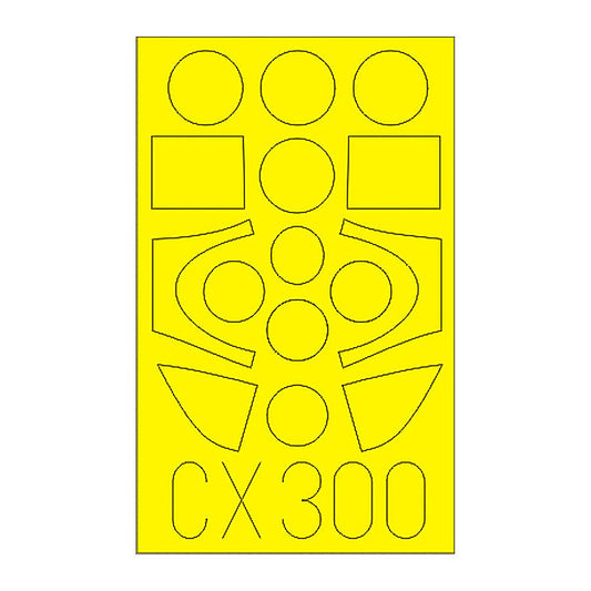 eduard cx300 1 72 mask spitfire pr xix for airfix canopy mask set
