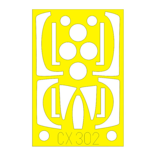 eduard cx302 1 72 paint mask for hobby boss f 14a canopy mask set