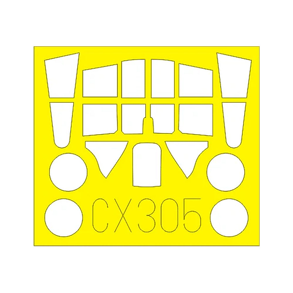 eduard cx305 1 72 paint mask for airfix p 40b canopy mask set
