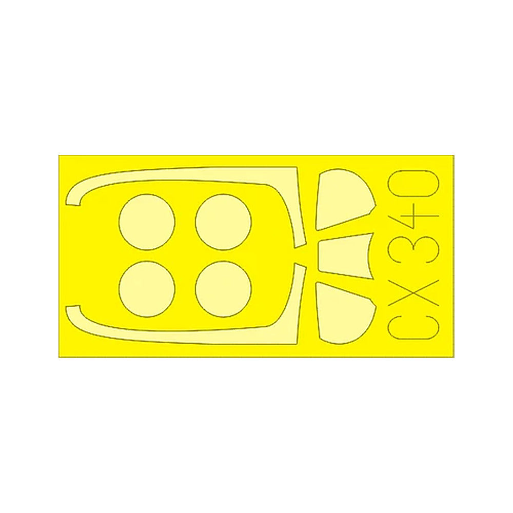 eduard cx340 1 72 mask p 51d f 51d for airfix canopy mask set