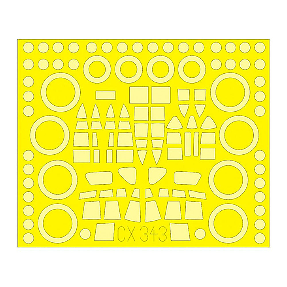 eduard cx343 1 72 paint mask for italeri sunderland canopy mask set