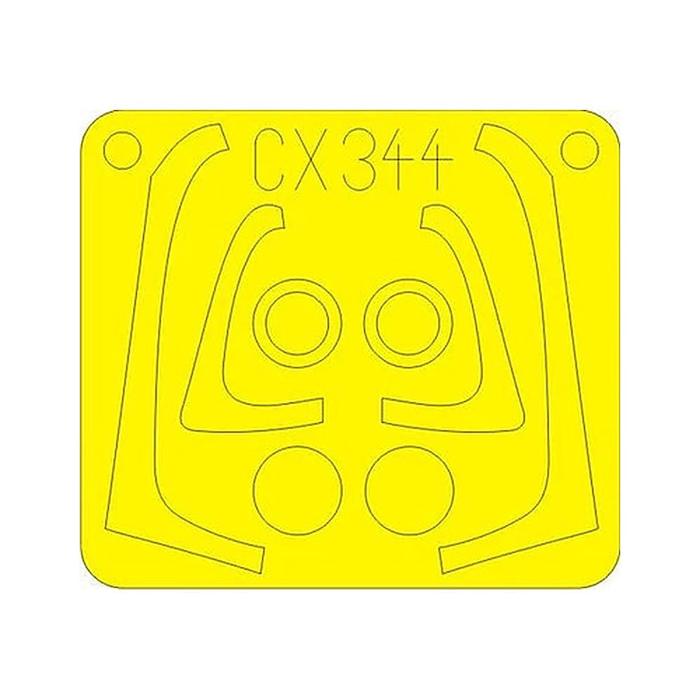 eduard cx344 1 72 mask ef 2000 single seater for hasegawa
