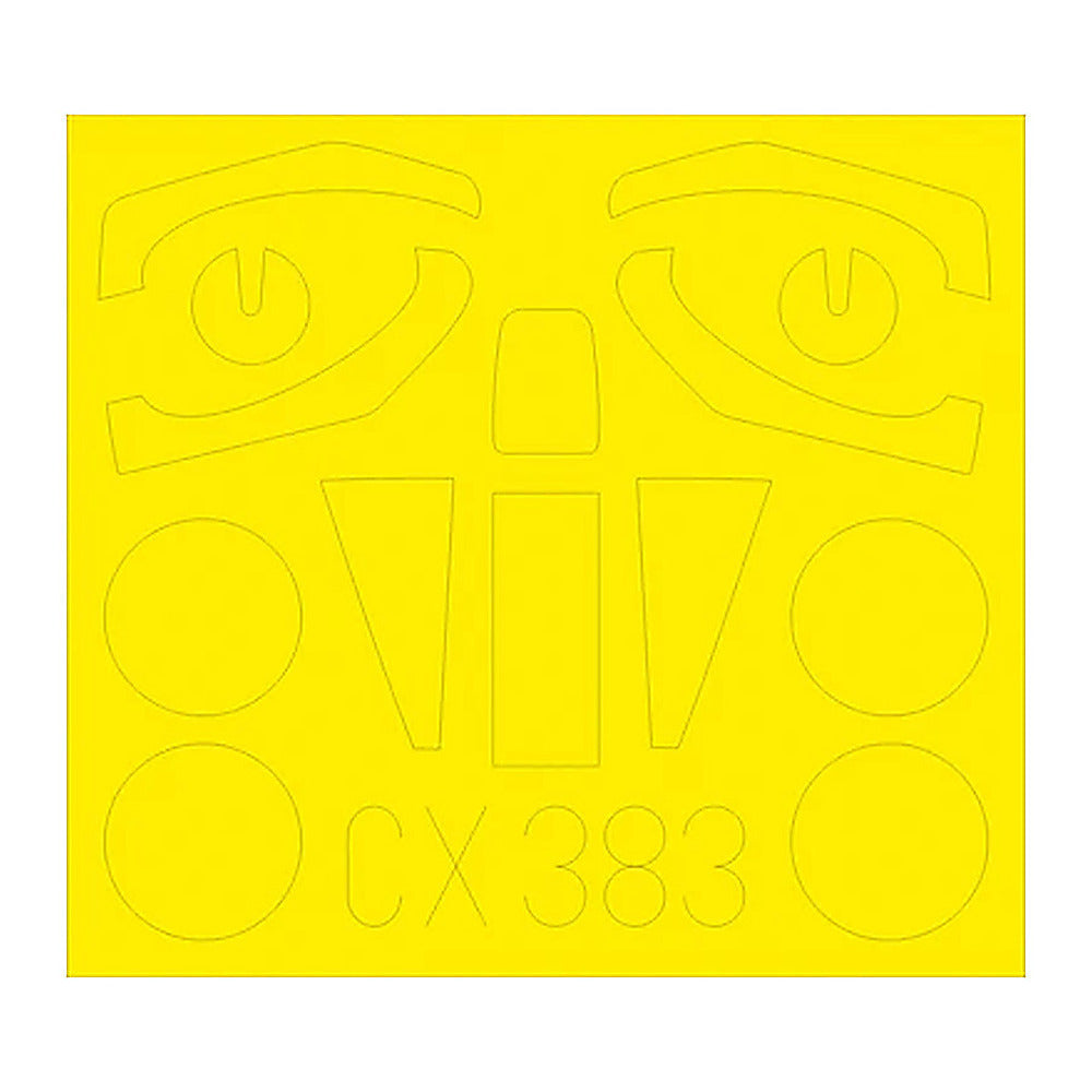 eduard cx383 1 72 paint mask for airfix ee f 2a lightning