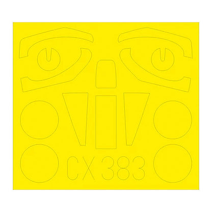 eduard cx383 1 72 paint mask for airfix ee f 2a lightning