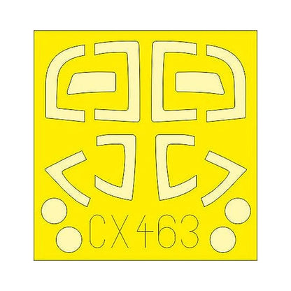 eduard cx463 1 72 mask jet provost t 3 t 3afor airfix canopy mask