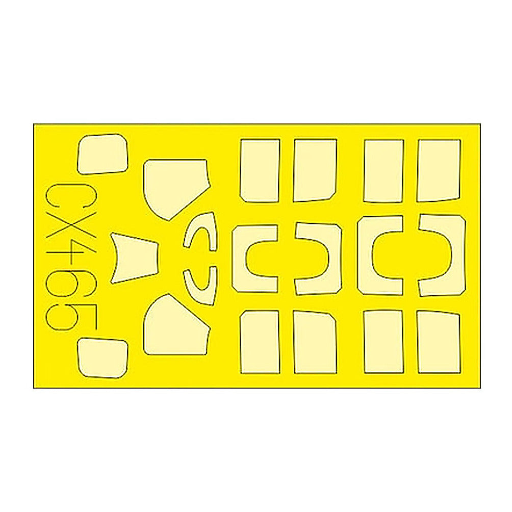 eduard cx465 1 72 paint mask for eduard hellcat mk i canopy mask set