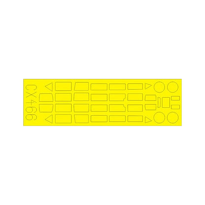 eduard cx466 1 72 mask b5n1 kate for airfix canopy mask set