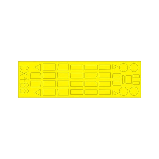 eduard cx466 1 72 mask b5n1 kate for airfix canopy mask set