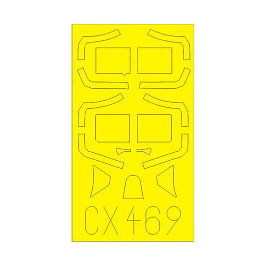eduard cx469 1 72 mask spitfire mk xvi highback for eduard
