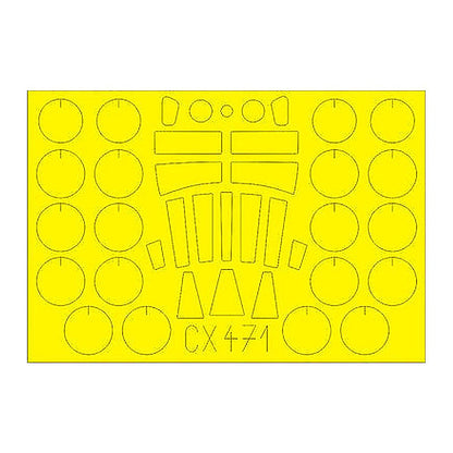 eduard cx471 1 72 paint mask for airfix victor b mk 2 bs