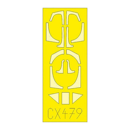 eduard cx479 1 72 mask fw190f8 for edu canopy mask set