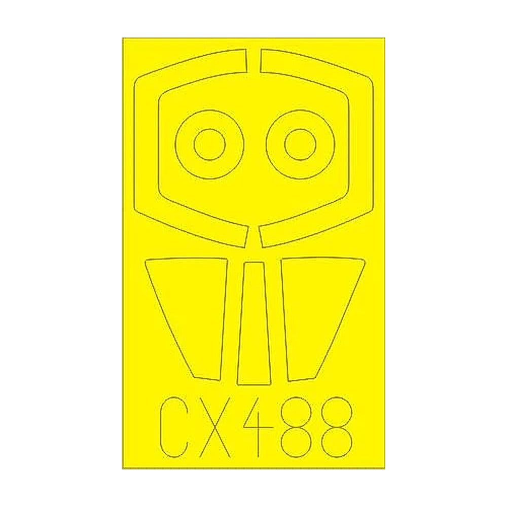eduard cx488 1 72 mask kfir c2 c7 for agk canopy mask set