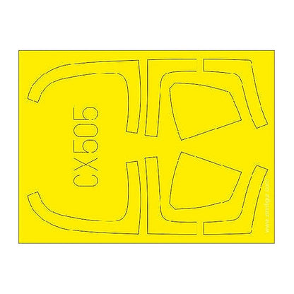 eduard cx505 1 72 mask f 15e for acy canopy mask set