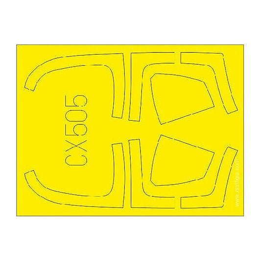 eduard cx505 1 72 mask f 15e for acy canopy mask set