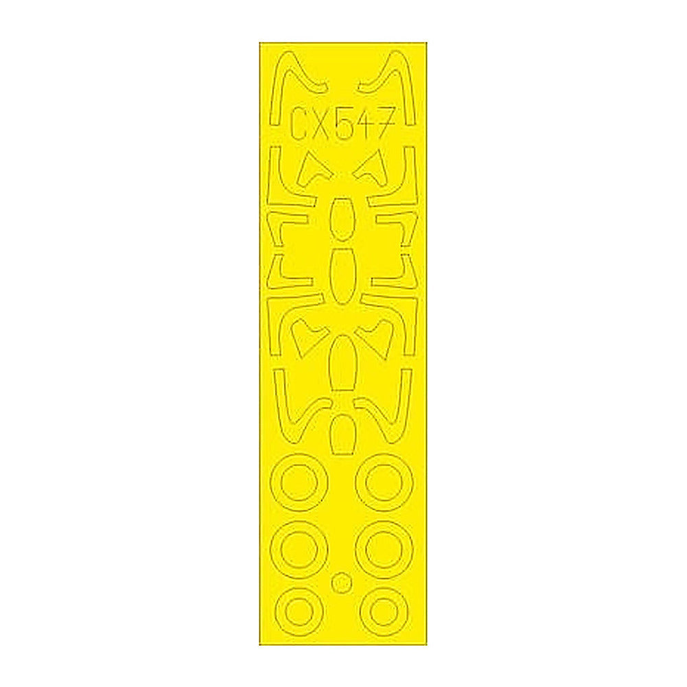 eduard cx547 1 72 mask mig 21f 13 tface canopy mask set for modelsvit