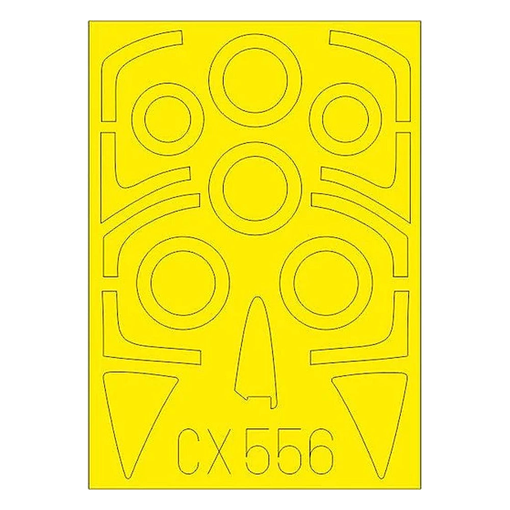 eduard cx556 1 72 mask buccaneer s2c for air canopy mask set