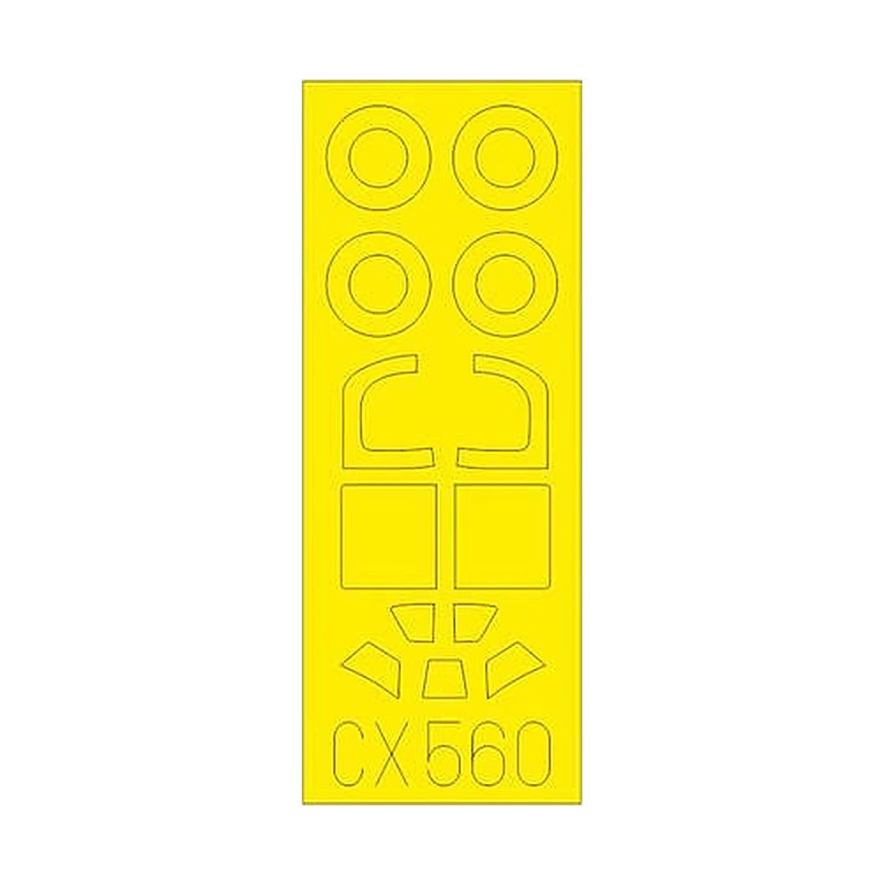 eduard cx560 1 72 mask yak 1b for arma hobby canopy mask set