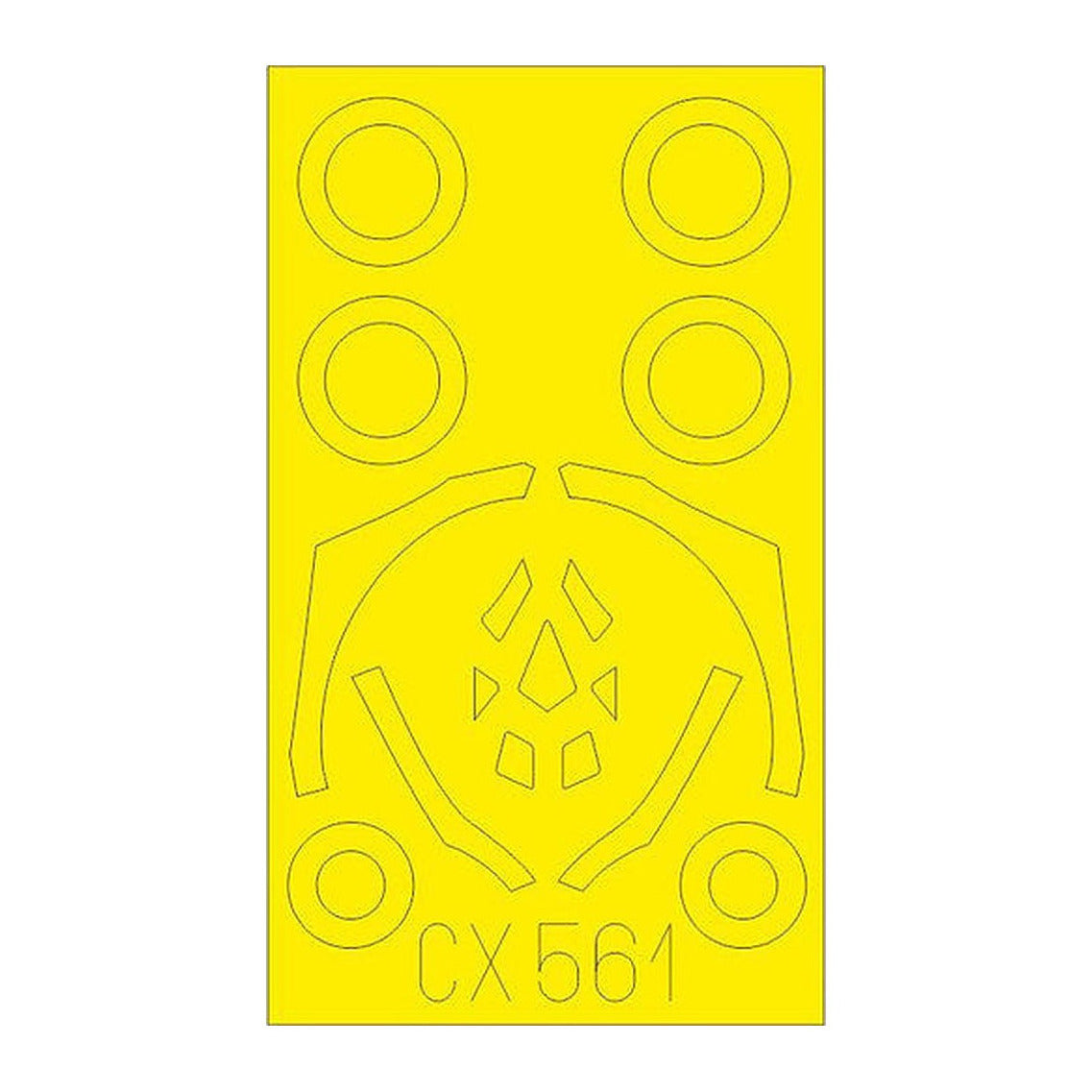eduard cx561 1 72 mask f 35b for itl canopy mask set