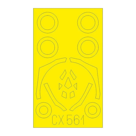 eduard cx561 1 72 mask f 35b for itl canopy mask set