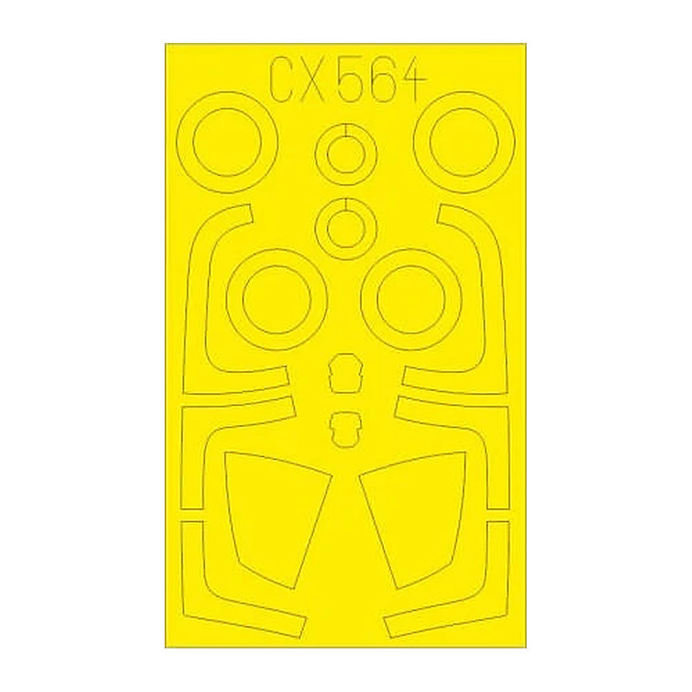 eduard cx564 1 72 mask f 15j for lnr canopy mask set