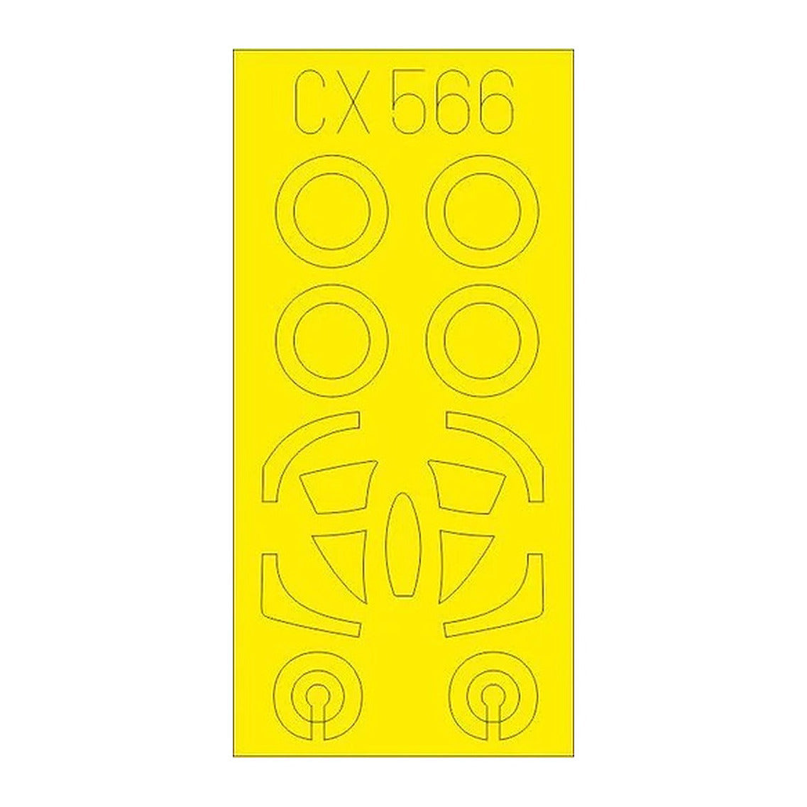eduard cx566 1 72 paint mask for hobby boss a 4f canopy mask set