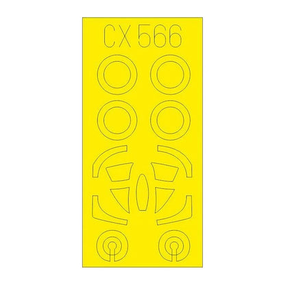 eduard cx566 1 72 paint mask for hobby boss a 4f canopy mask set