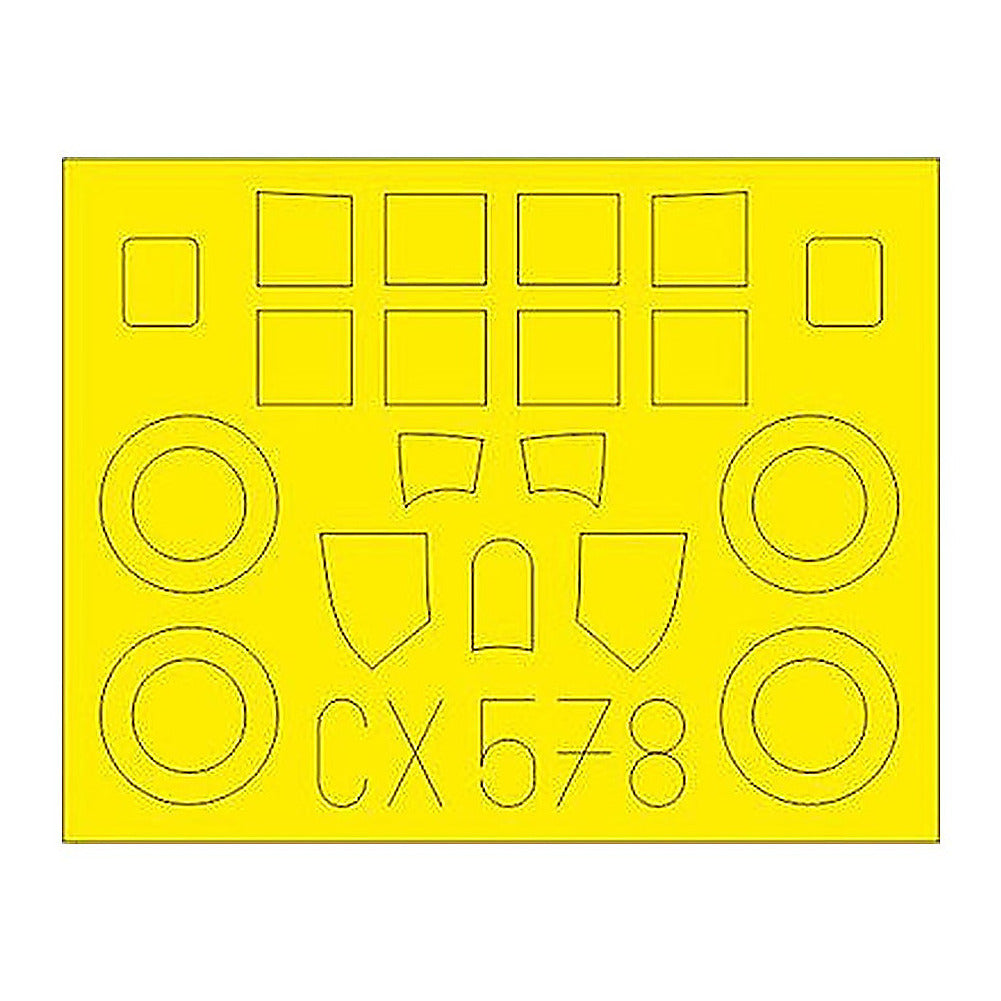 eduard cx578 1 72 mask fm2 for ahy canopy mask set