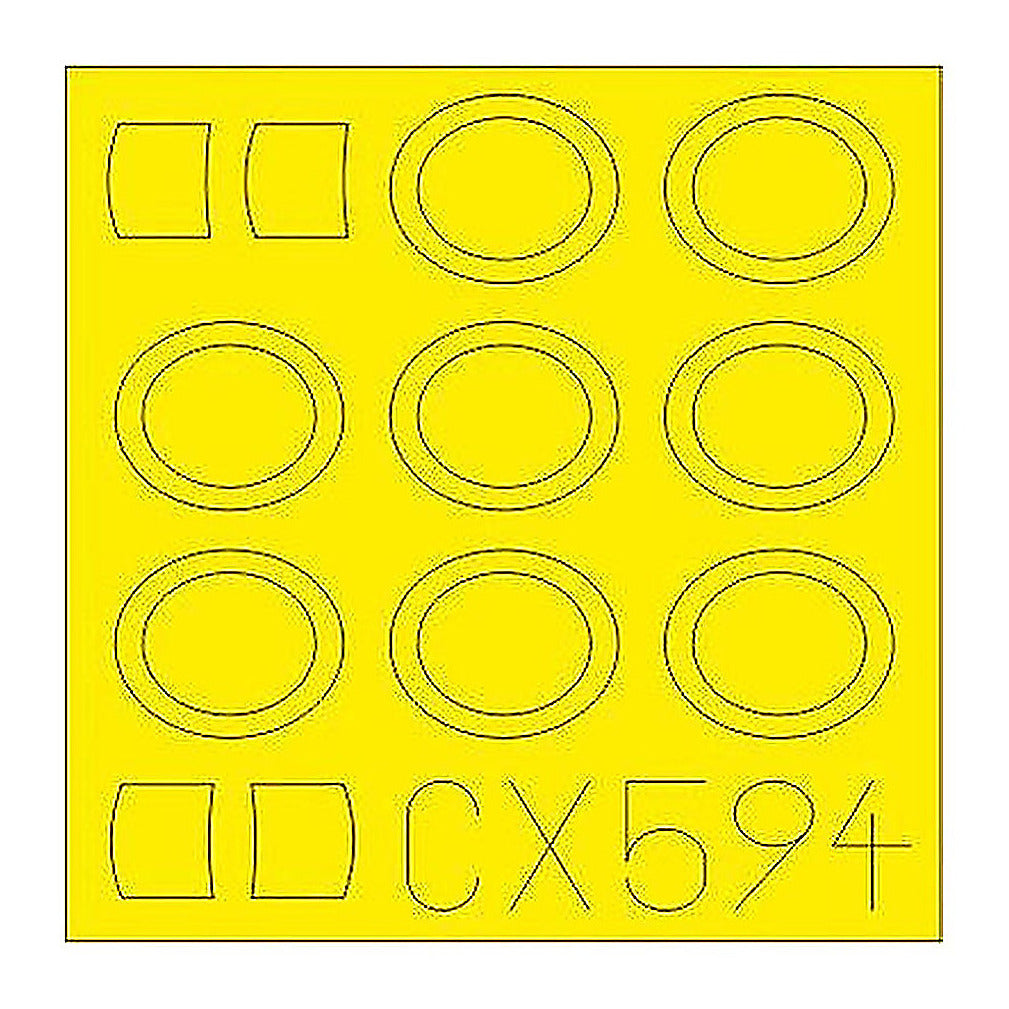 eduard cx594 1 72 mask nieuport ni17 weekend for edu canopy mask set