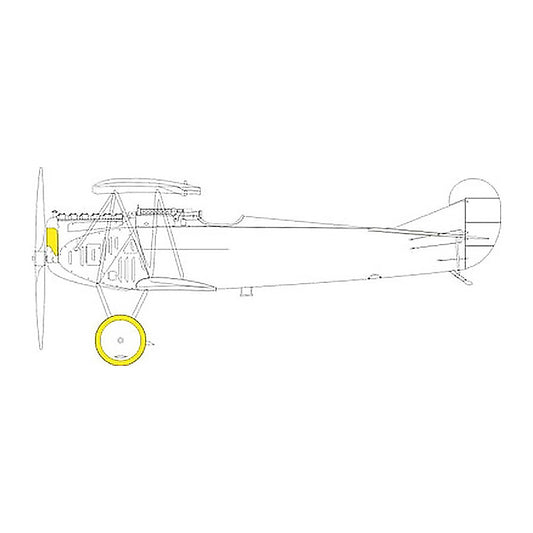 eduard cx599 1 72 mask fokker d vii oaw weekend for edu