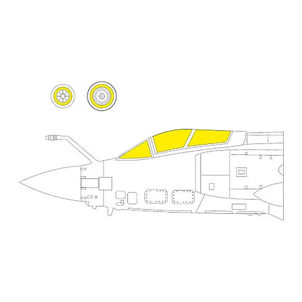 eduard cx601 1 72 mask buccaneer s2b for air canopy mask set