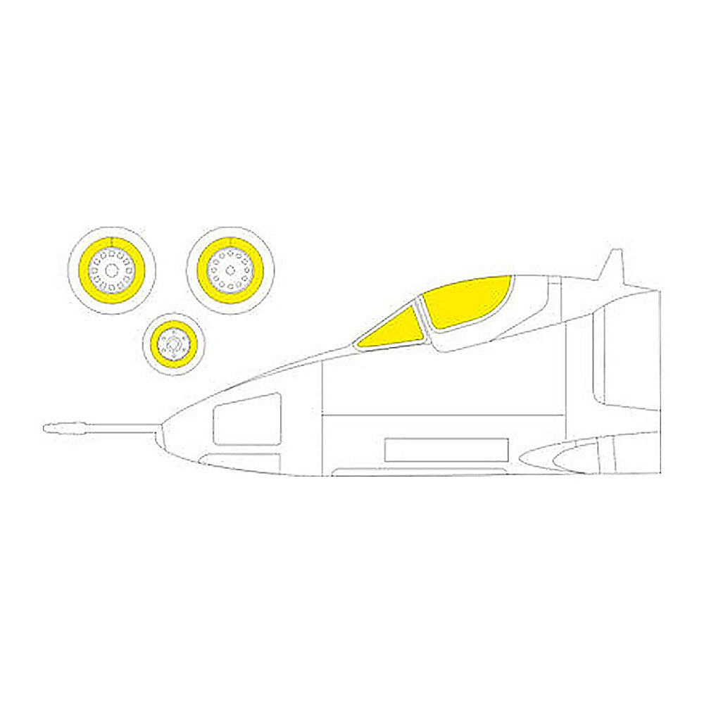 eduard cx606 1 72 mask a 4e for fjm hobby 2000 canopy mask set