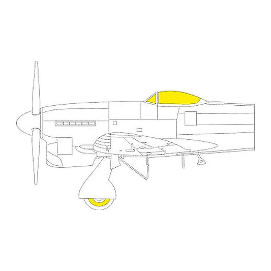 eduard cx627 1 72 mask tempest mk v for airfix canopy mask set