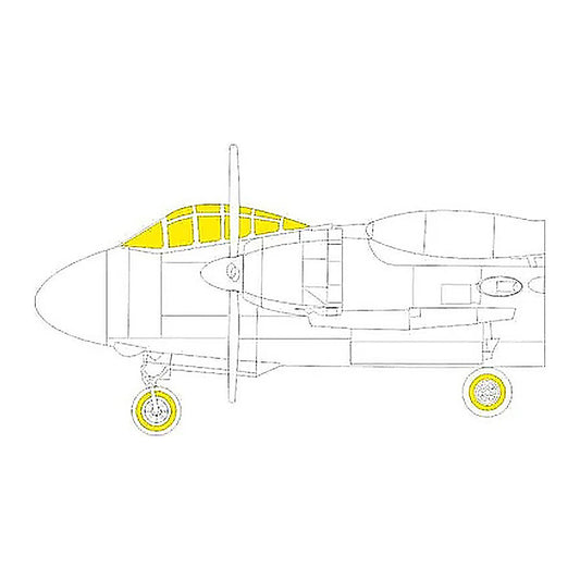eduard cx637 1 72 mask aj 1 for roden canopy mask set