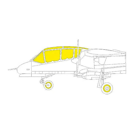 eduard cx650 1 72 mask ov 10a icm canopy mask set