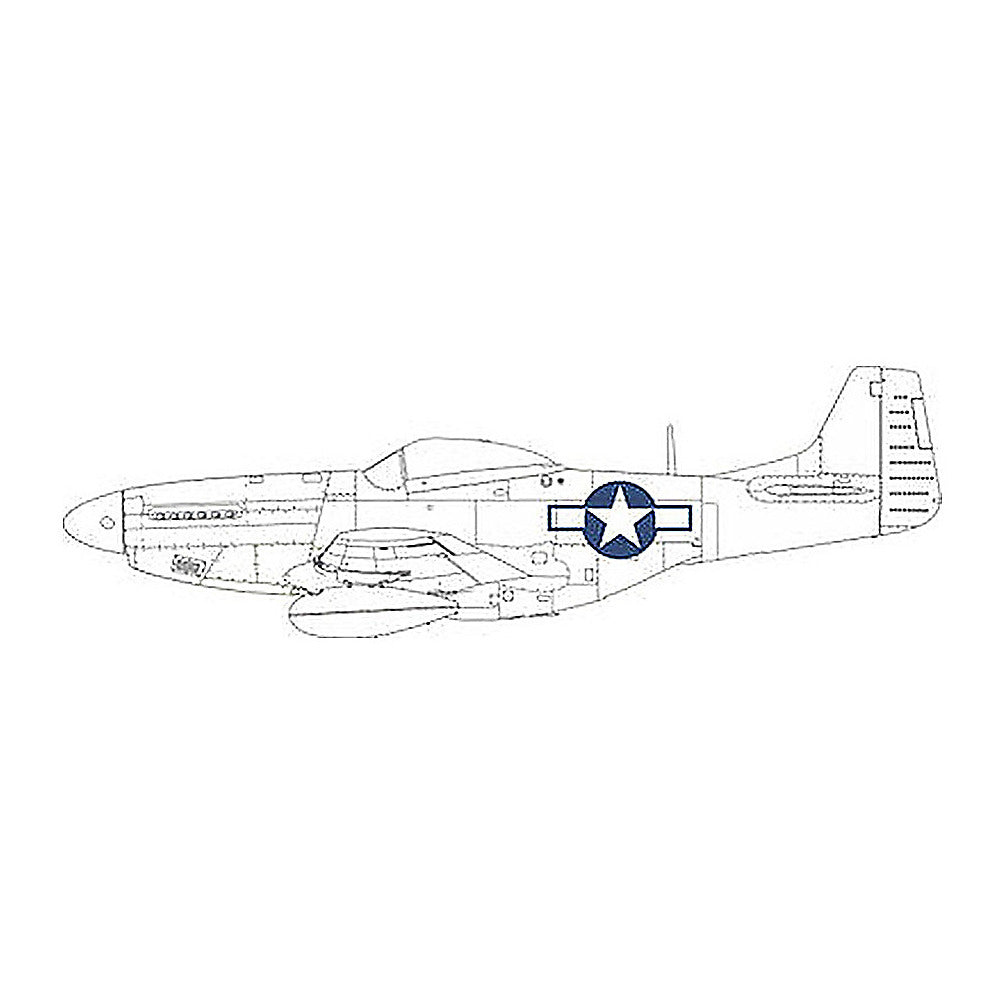 eduard cx664 1 72 paint mask for eduard p 51d us national insignia
