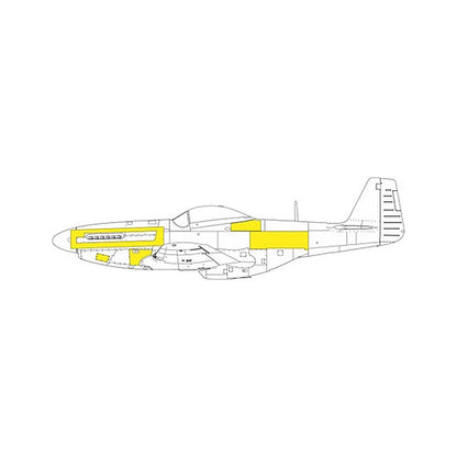 eduard cx665 1 72 paint mask for eduard p 51d surface panels