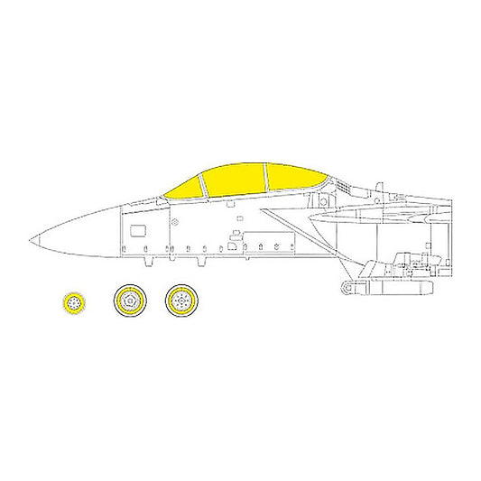 eduard cx666 1 72 paint mask for fine molds f 15j msip canopy mask set