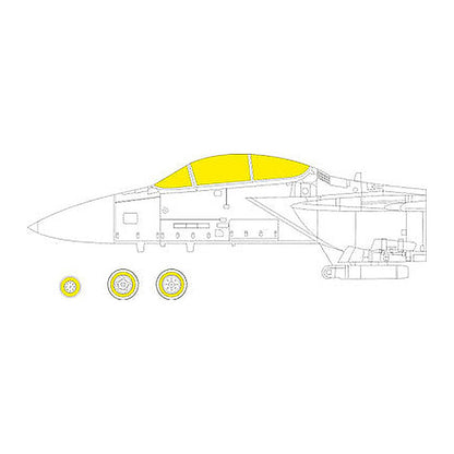 eduard cx675 1 72 mask f 15d canopy mask set
