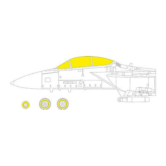 eduard cx675 1 72 mask f 15d canopy mask set